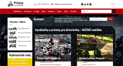 Desktop Screenshot of privesyzastvorkolky.sk